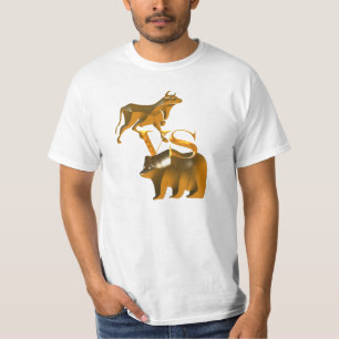Camiseta Mercado alcista vs. mercado de osos