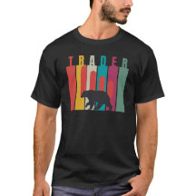 Mercado bajista | Comerciante | Diseño simple