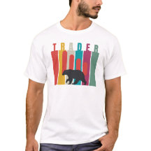 Mercado bajista | Comerciante | Diseño simple