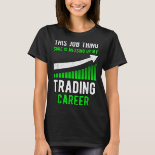 Camiseta Mercado bursátil divertido