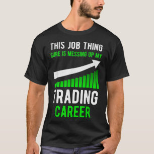 Camiseta Mercado bursátil divertido