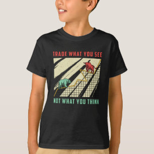 Camiseta Mercado bursátil Lo que se ve como el burro