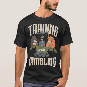 Camiseta Mercado de acciones de los comerciantes