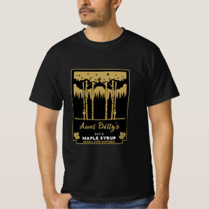 Camiseta Mercado de agricultores de jarabe de arce promocio