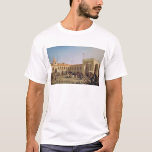 Camiseta Mercado de Apraksin en St Petersburg, 1862