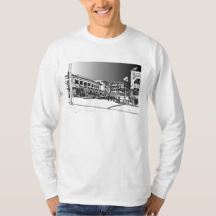Camiseta Mercado de lugar de Pike, Seattle. Cielo de la