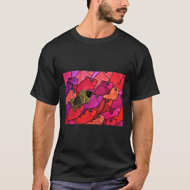 Camiseta Mercado de pescado (Anverso)