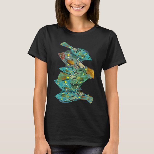 Camiseta mercado de pescado (Anverso)