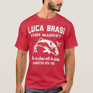 Camiseta Mercado de pescado de Luca Brasi