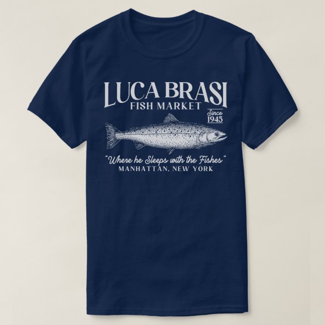 Camiseta mercado de pescado de luca brasi Mug 1 (Diseño del anverso)