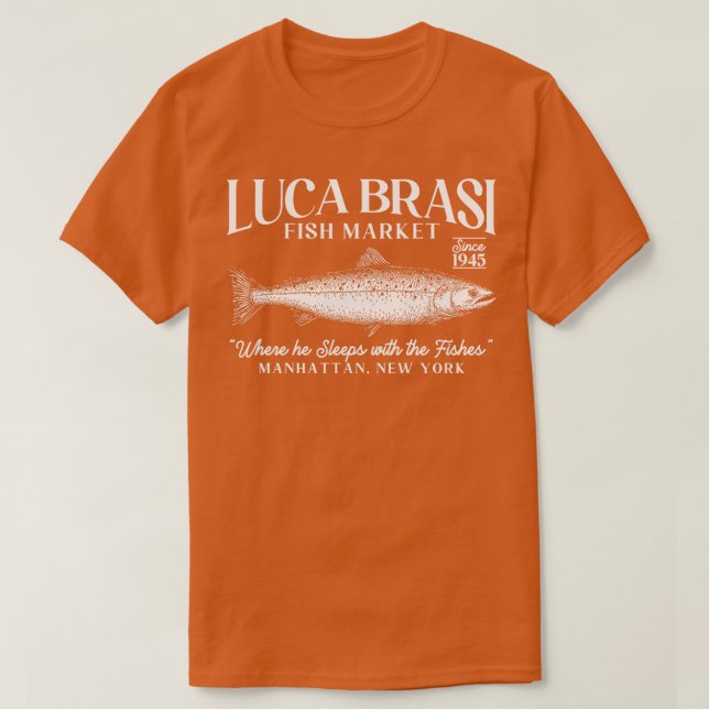 Camiseta mercado de pescado de luca brasi TShirt (Diseño del anverso)