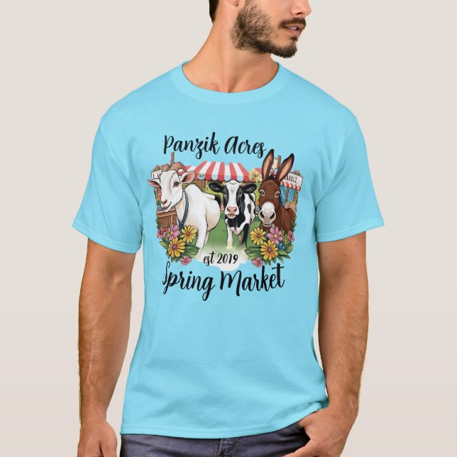 Camiseta Mercado de Primavera Panzik Acres (Anverso)