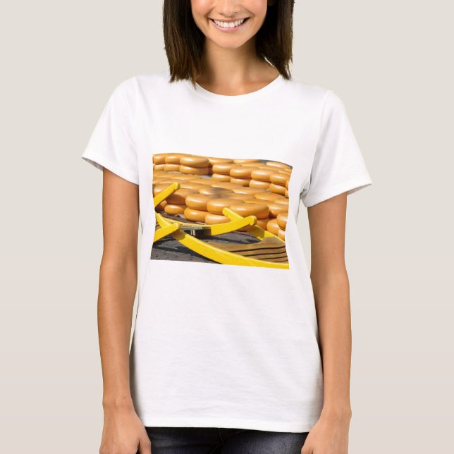 Camiseta Mercado de quesos Alkmaar (Anverso)