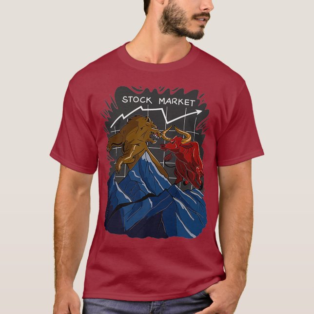 Camiseta Mercado de Valores - Bolsa de Valores (Anverso)