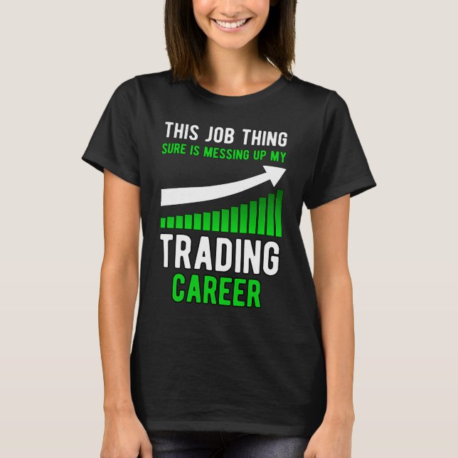 Camiseta Mercado de valores bursátil (Anverso)