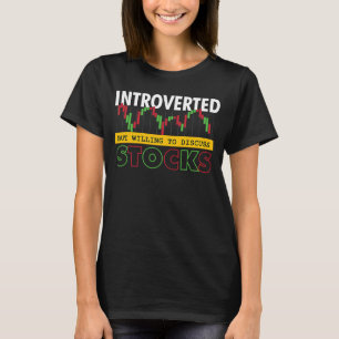 Camiseta Mercado De Valores Comercial Introvertido Dispuest