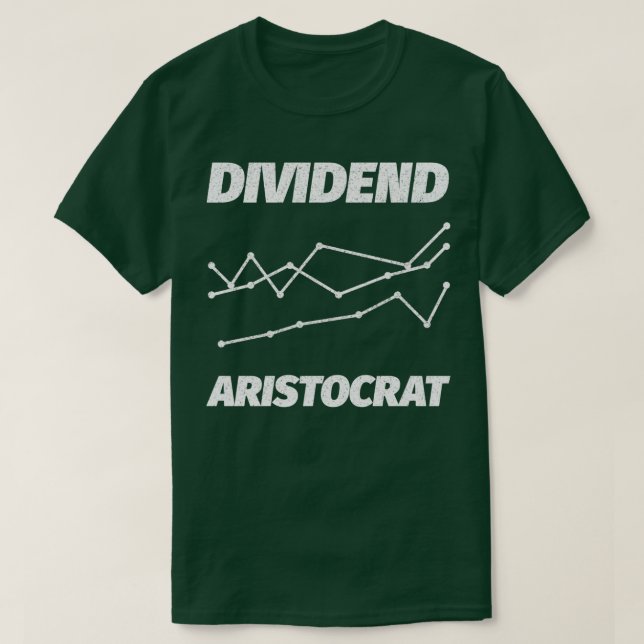 CAMISETA MERCADO DE VALORES DE ARISTOCRAT DIVIDENDO (Diseño del anverso)