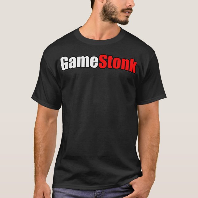 Camiseta Mercado de valores de Gamestonk - No se puede dete (Anverso)