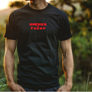 Camiseta Mercancía anti-Trump protesta roja