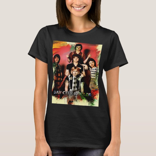 Camiseta Mercancía de Bay City Rollers #1 (Anverso)