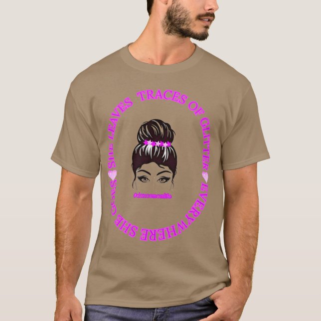 Camiseta Mercancía de Dance Mom retro (Anverso)