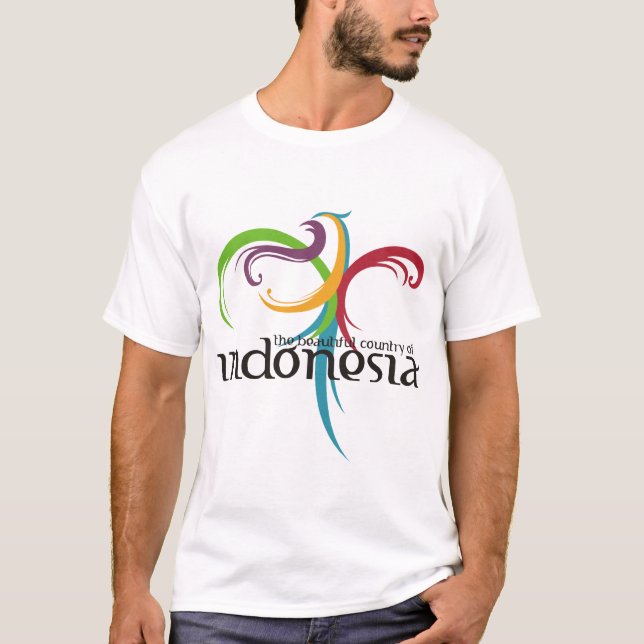 Camiseta mercancía de Indonesia (Anverso)