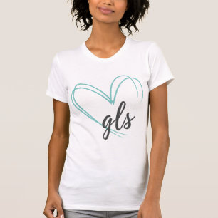 Camiseta Mercancía de marca Graphic Love Shop GLS Heart