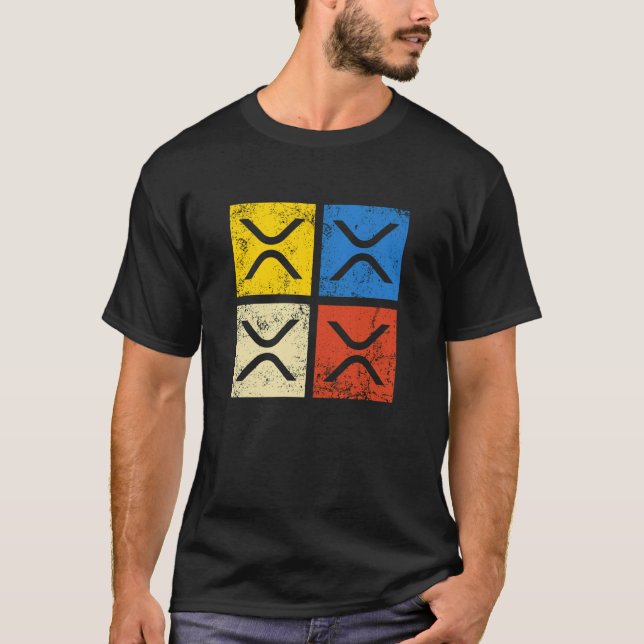 Camiseta Mercancía de XRP Cripto (Anverso)