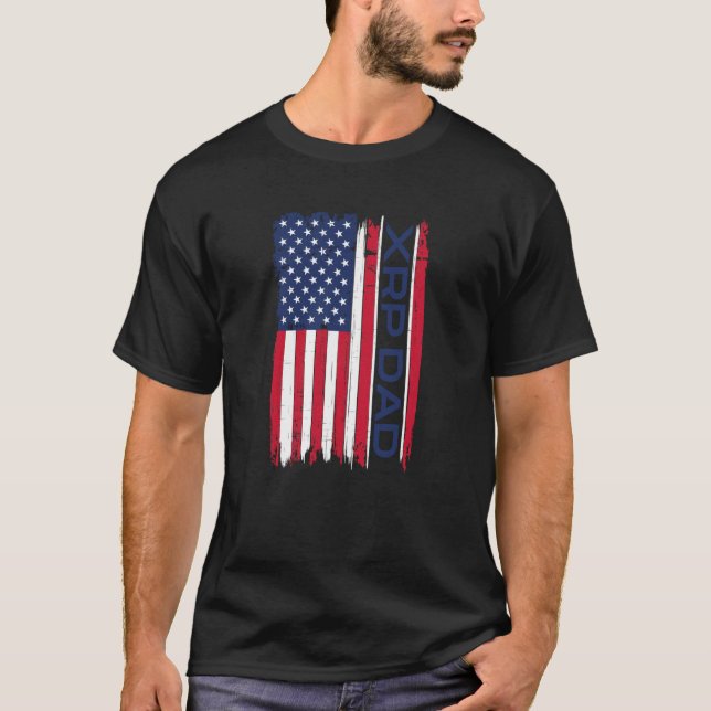 Camiseta Mercancía de XRP Papá Cripto (Anverso)