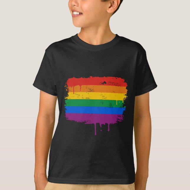 Camiseta Mercancía del orgullo gay (Anverso)