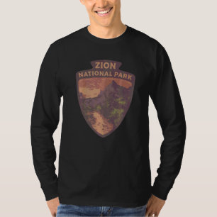Camiseta Mercancía del Parque Nacional Zion Recuerdo de Sen