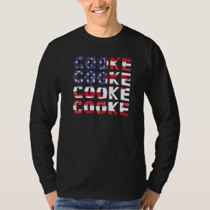 Camiseta Mercancía Roja Blanca Azul de la Bandera Americana