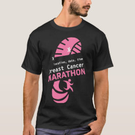 Camiseta Mercancías de eventos promocionales de maratón de 