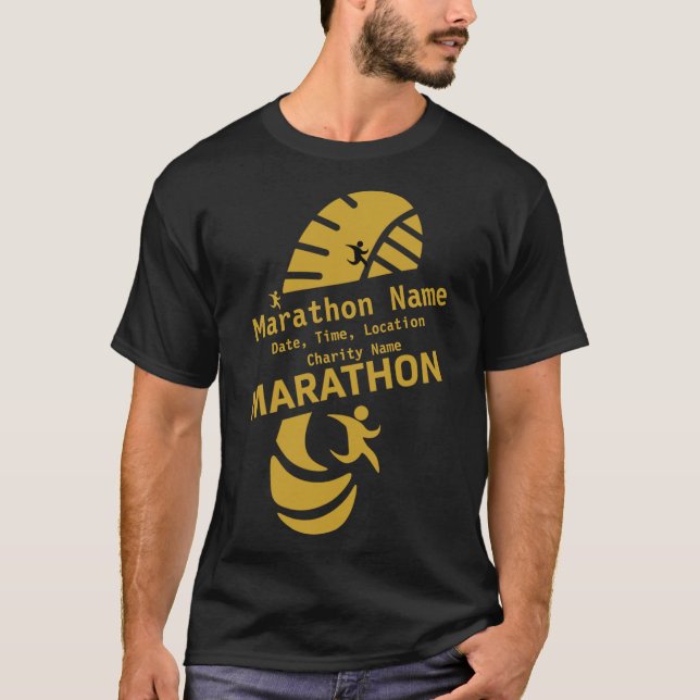 Camiseta Mercancías de eventos promocionales de maratón de  (Anverso)
