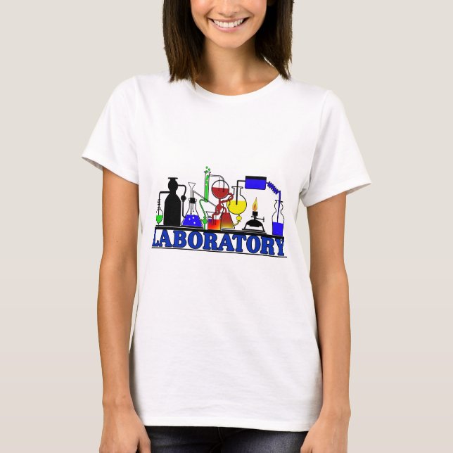 CAMISETA MERCANCÍAS DEL LABORATORIO - DISPOSICIÓN DE LA (Anverso)
