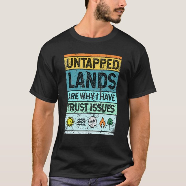 Camiseta Mercancías Mágicas De Tierras Sin Aprovechar Para  (Anverso)