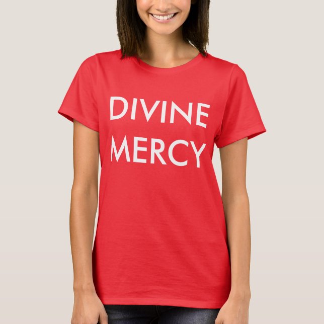 Camiseta Merced Divina (Anverso)