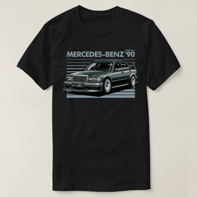CAMISETA MERCEDES 190E (Diseño del anverso)