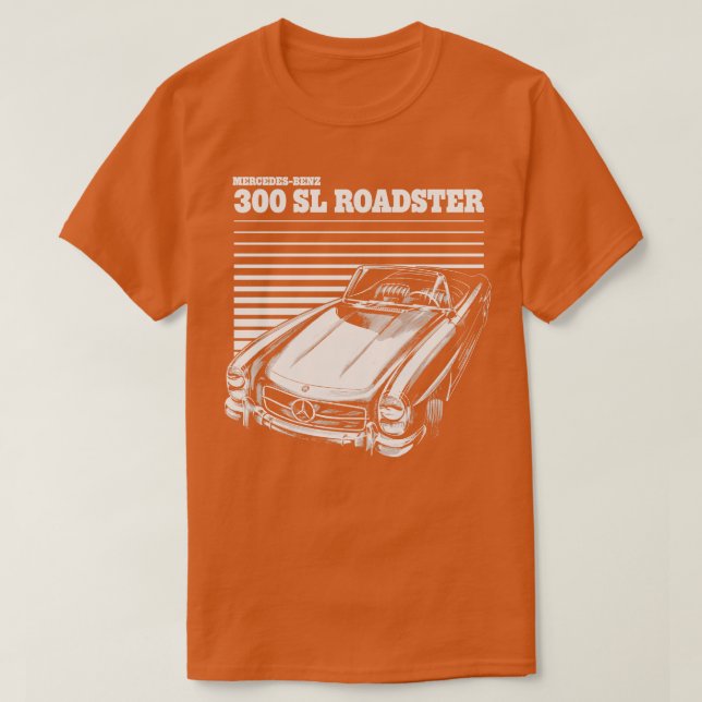 CAMISETA MERCEDES 300 SL ROADSTER (Diseño del anverso)