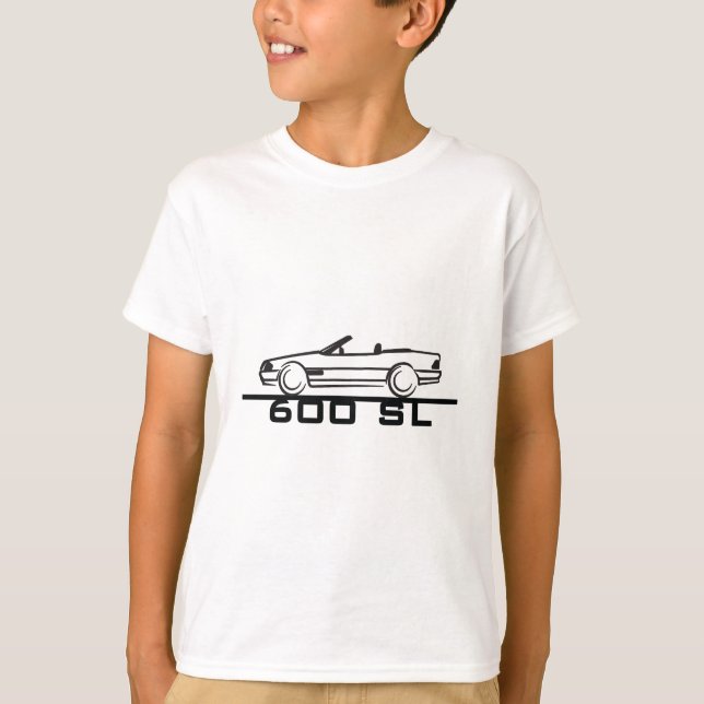 Camiseta Mercedes 600 SL Tipo 129 (Anverso)