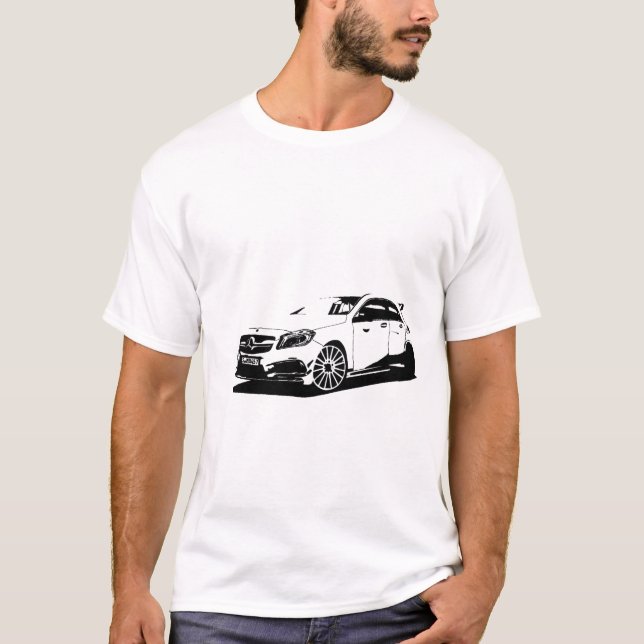 Camiseta Mercedes AMG A45 (Anverso)