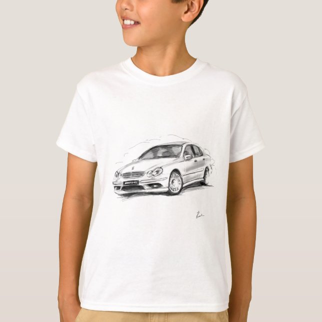 Camiseta Mercedes-Benz C55 AMG (Anverso)