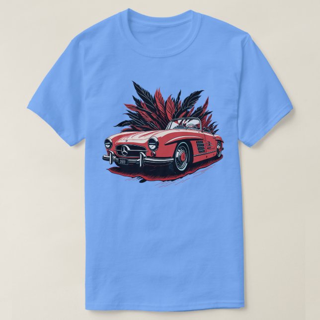 Camiseta Mercedes Benz de los años 50 (Diseño del anverso)