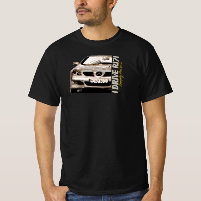 Camiseta Mercedes Benz - I Drive R171. Simply the best (Anverso)
