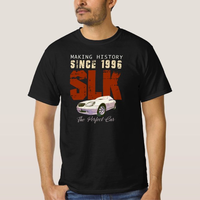 Camiseta Mercedes Benz SLK R170 - Geschichte Seit 1996 (Anverso)