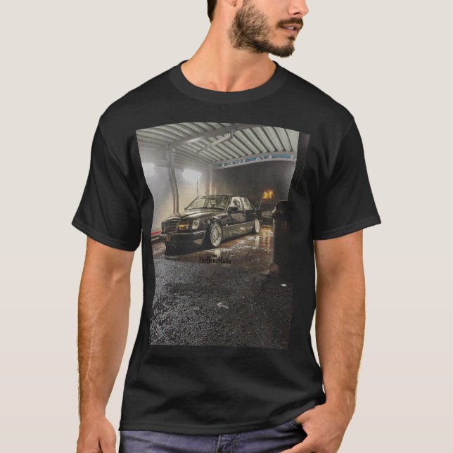 Camiseta Mercedes Benz W124 T-Shirt (Anverso)