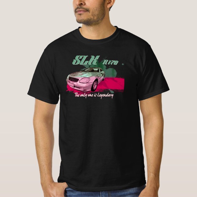 Camiseta Mercedes SLK R170 - The only one is the Legendary (Anverso)