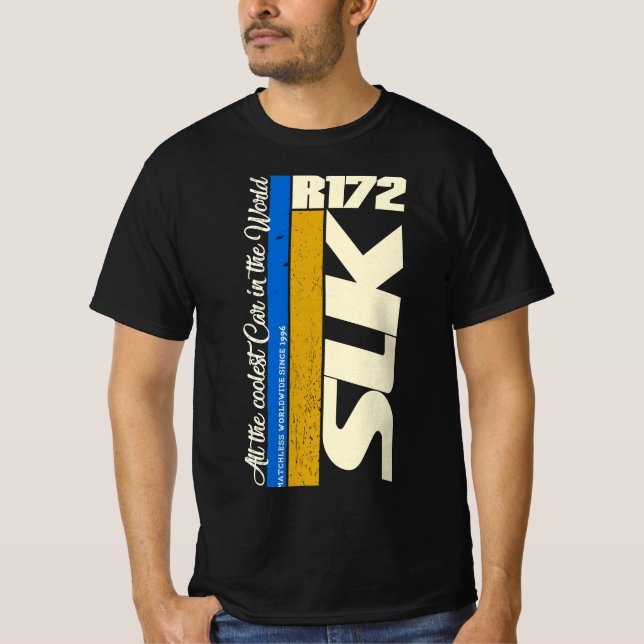 Camiseta Mercedes SLK R 172 - The coolest Car in the world (Anverso)