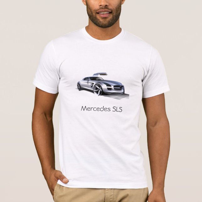 Camiseta Mercedes SLS (Anverso)