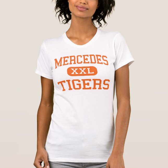 Camiseta Mercedes - tigres - High School secundaria - (Anverso)
